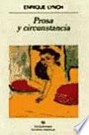 Libro Prosa y circunstancia