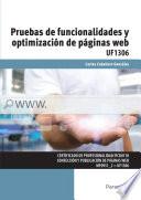 Libro Pruebas de funcionalidades y optimización de páginas web