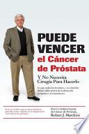 Libro Puede Vencer el Cáncer de Próstata