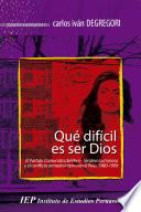 Libro Qué difícil es ser Dios