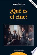 Libro ¿Qué es el cine?