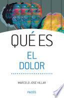 Libro Qué es el dolor