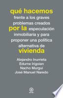 Libro Qué hacemos por la vivienda