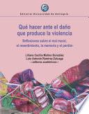 Libro Qué hacer ante el daño que produce la violencia