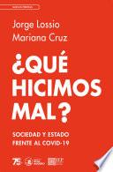 Libro ¿Qué hicimos mal?