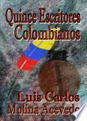 Libro Quince Escritores Colombianos