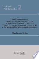 Libro Reflexiones sobre la revolución norteamericana (1776), la revolución francesa (1789) y la revolución hispanoamericana (1810-1930), y sus aportes a l constitucionalismo moderno 2a ed. Ampliad