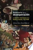 Libro Repertorio de la desesperación