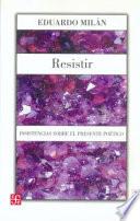 Libro Resistir