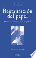 Libro Restauración del papel