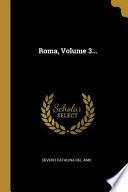 Libro Roma, |...