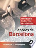 Libro SABORES DE BARCELONA