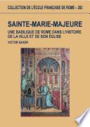 Libro Sainte-Marie-Majeure
