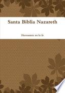 Libro Santa Biblia Nazareth