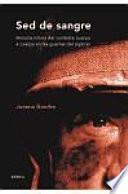 Libro Sed de sangre