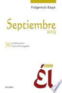 Libro Septiembre 2013, con Él