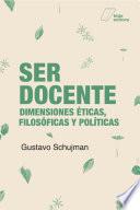 Libro Ser docente