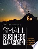 Libro Small Business Management