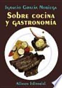 Libro Sobre cocina y gastronomía