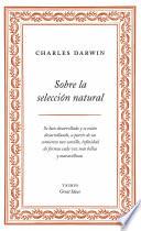 Libro Sobre la selección natural (Serie Great Ideas 1)