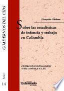 Libro Sobre las estadísticas de infancia y trabajo en Colombia