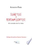 Libro Sonetos y pensamientos