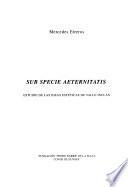 Libro Sub specie aeternitatis