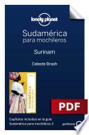 Libro Sudamérica para mochileros 3. Surinam