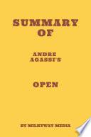 Libro Summary of Andre Agassi's Open