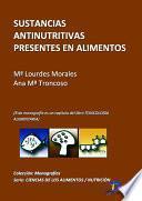 Libro Sustancias antinutrititvas presentes en los alimentos