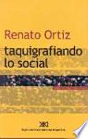 Libro Taquigrafiando lo social