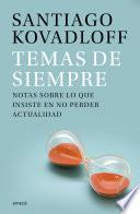 Libro Temas de siempre