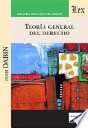 Libro Teoría general del derecho