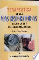 Libro Terapeutica De Las Vias Respiratorias Segun LA Ley De Los Semejantes