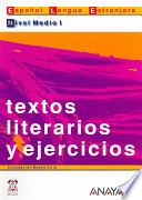 Libro Textos literarios y ejercicios