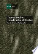 Libro Thomas Hobbes. Tratado Sobre El Hombre