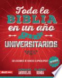 Libro Toda la Biblia en un año para Universitarios