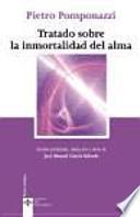 Libro Tratado sobre la inmortalidad del alma