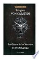 Libro Trilogía de Von Carstein