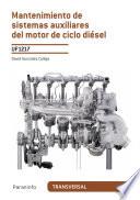 Libro UF1217 - Mantenimiento de sistemas auxiliares del motor de ciclo diésel