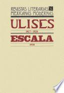 Libro Ulises, 1927-1928. Escala, 1930