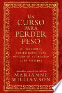 Libro Un Curso Para Perder Peso