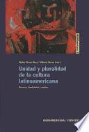 Libro Unidad y pluralidad de la cultura latinoamericana