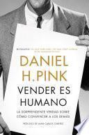 Libro Vender es humano