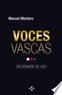 Libro Voces vascas